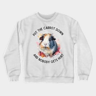 Hungry Guinea Pig Crewneck Sweatshirt